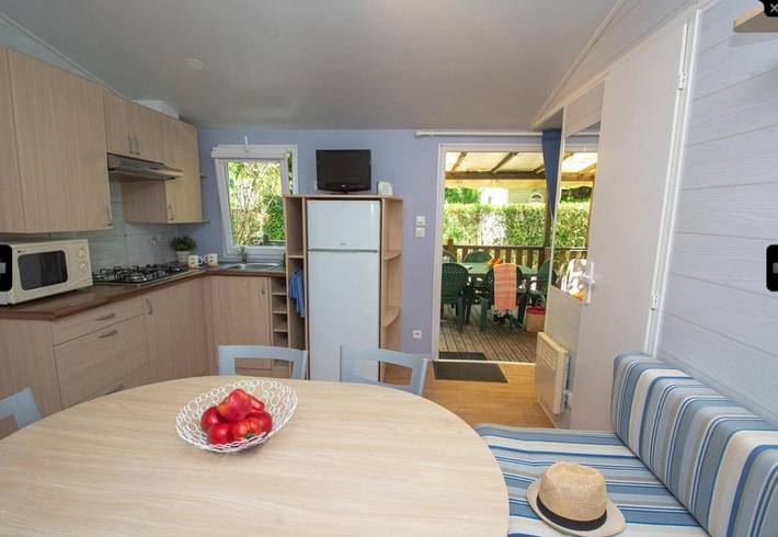 Camping pour 4 personnes, avec Terrasse et Vue