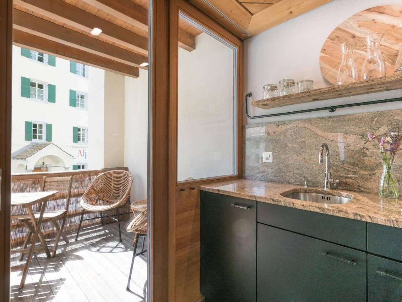 Ganze Wohnung, Chesa Survial 4 in Furtschellas, Sils im Engadin/Segl