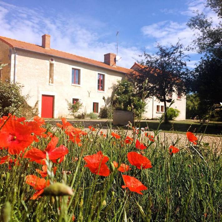 Location de vacances pour 4 personnes, avec Balcon ainsi que Jardin et Vue à Braye-sous-Faye