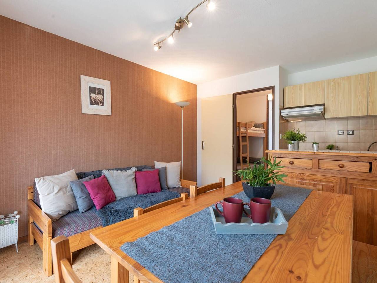 Entire apartment, Apartment near cable car, pets allowed, parking for 4 people in Vielle Aure in Vielle-Aure, Pyrenees National Park