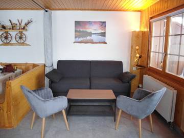 Cottage pour 6 personnes, avec terrasse dans Champoussin