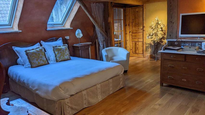 Chambre d’hôte pour 2 personnes, avec sauna et jardin ainsi que piscine et terrasse dans le Haut-Rhin - 4