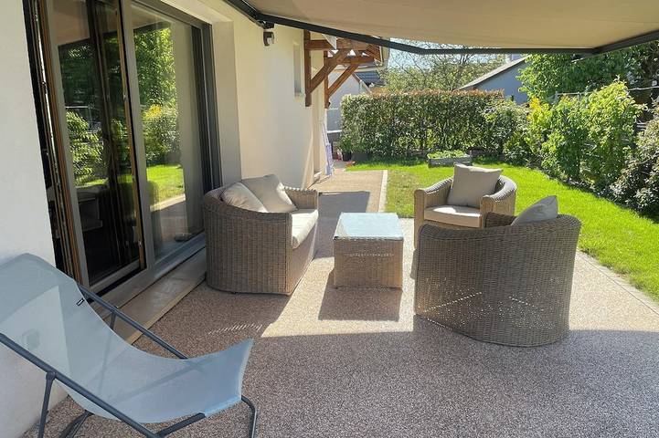 Ferienhaus für 6 Personen, mit Garten
