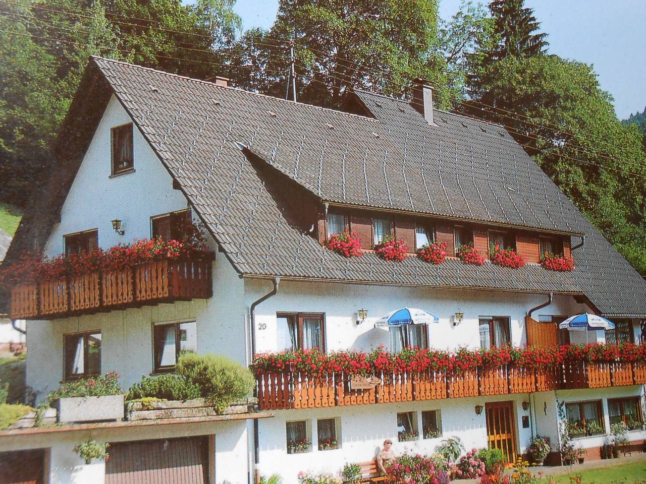 Zimmer 'Doppelzimmer' mit Gemeinschaftsgarten, Balkon und Wi-Fi in Bad Rippoldsau-Schapbach, Mittlerer Schwarzwald