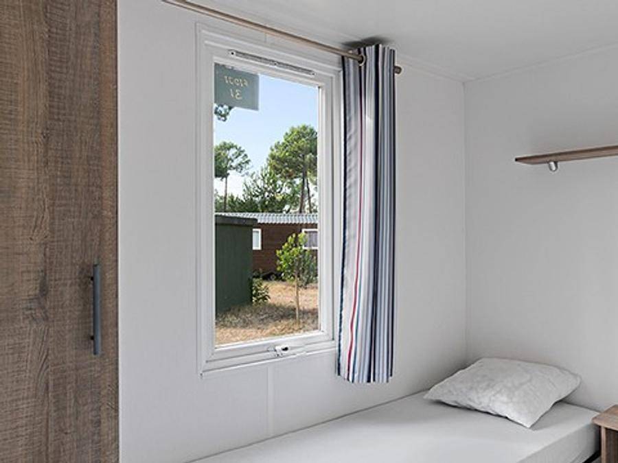 Camping Le Ried   - Mobilhome 6 personas - Mobil-home | Confort | 3 Dormitorios | 6 Pers. | Terraza elevada in Boofzheim, Región de Sélestat-Erstein