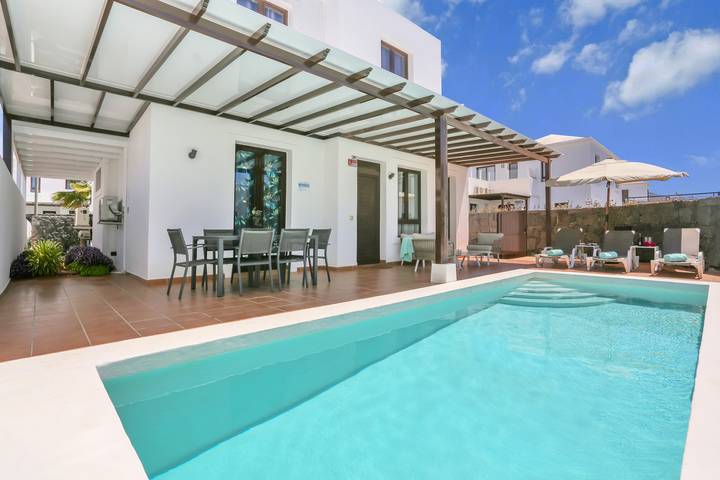 Chalet para 6 personas, con balcón y jardín en Lanzarote - 2