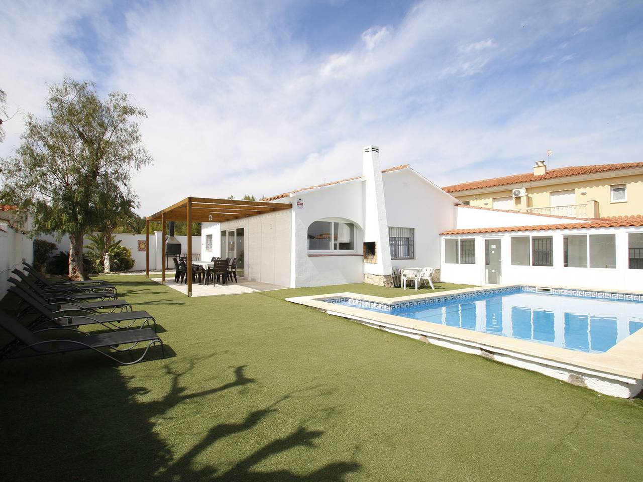 Villa mit privatem Pool und Klima – familienfreundlich in Villa Romana, Costa Dorada