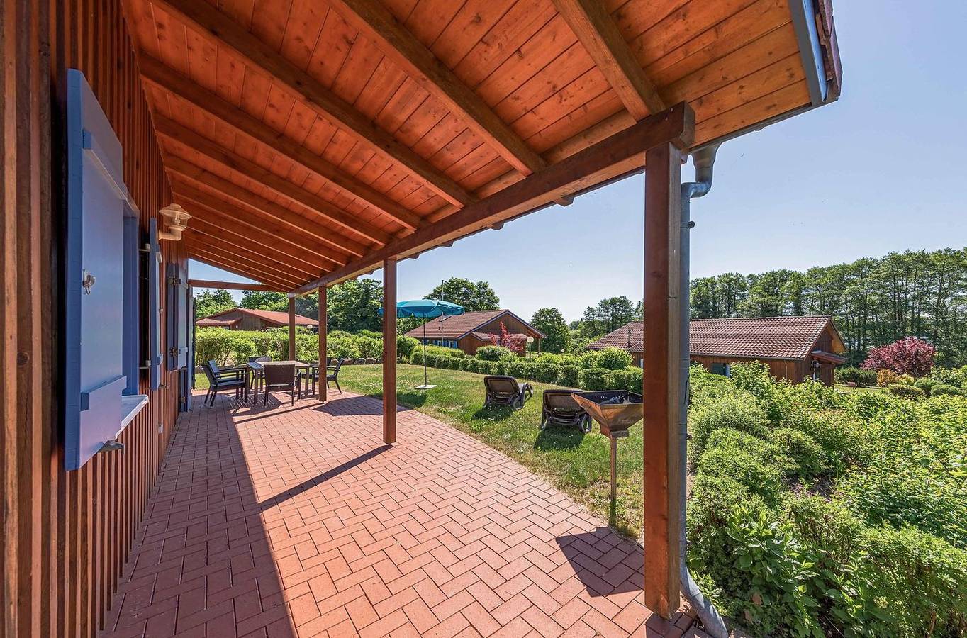 Ferienapartment Himmelblau am Jabelschen See in Jabel, Mecklenburgische Seenplatte