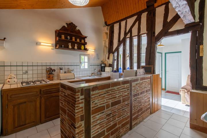 Casa rural en el campo – Escapada relajante con piscina en Ginestet in Ginestet, Périgord Pourpre
