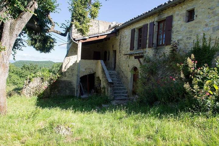 Maison de vacances pour 4 personnes, avec balcon ainsi que jardin et vue