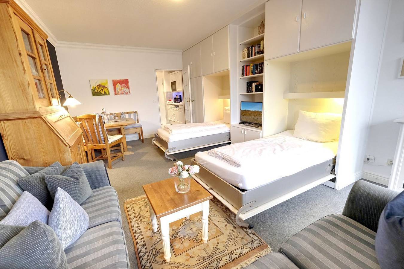 Ganze Wohnung, 1-Zimmerferienwohnung im Herzen von Westerland. - nur 250 Meter zum Strand! in Westerland, Sylt (Gemeinde)