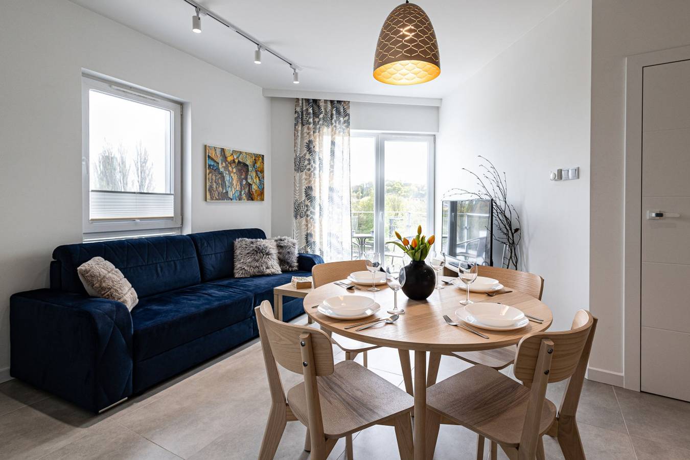 Ganze Wohnung, Ferienwohnung für 4 Personen mit Balkon in Bromberg, Kujawien-Pommern