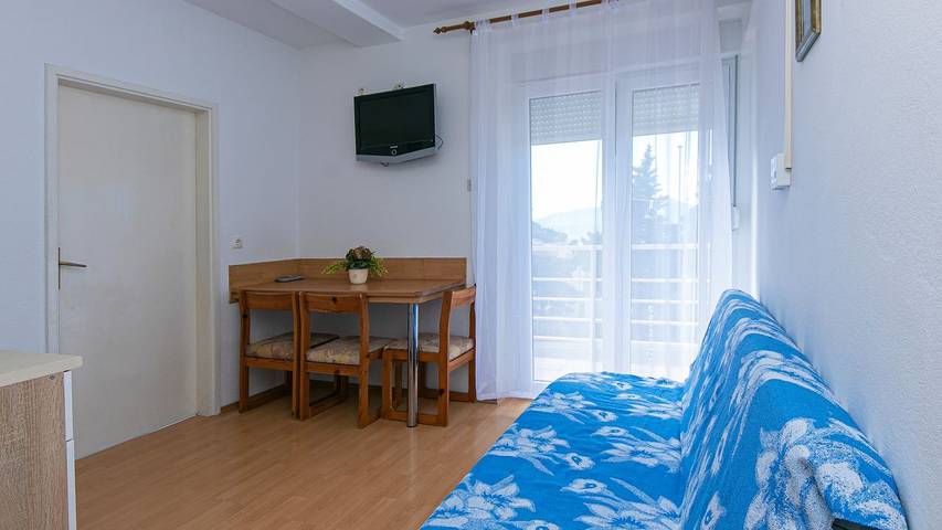 Apartament wakacyjny dla 3 osób, z widok w Gradac