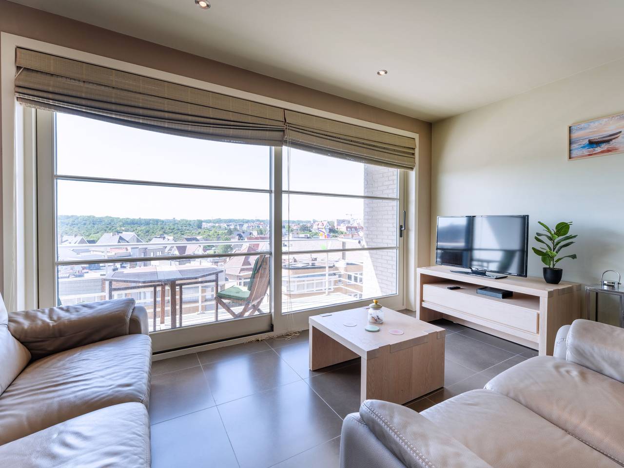 Geheel appartement, Casa Nova with balcony in De Panne, Belgische Kust