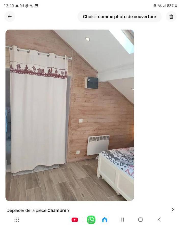 Maison d’hôte pour 3 personnes, avec Jardin