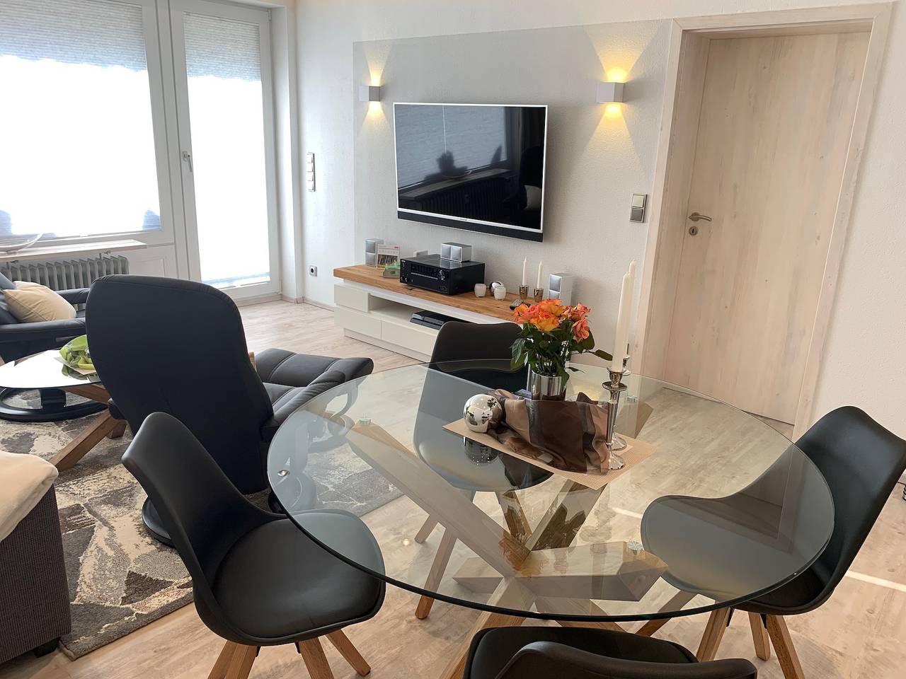 Ganze Wohnung, Ferienwohnung 'Harzfewo Köhnke 7' mit Bergblick, Gemeinschaftsgarten und Wlan in Hahnenklee, Goslar