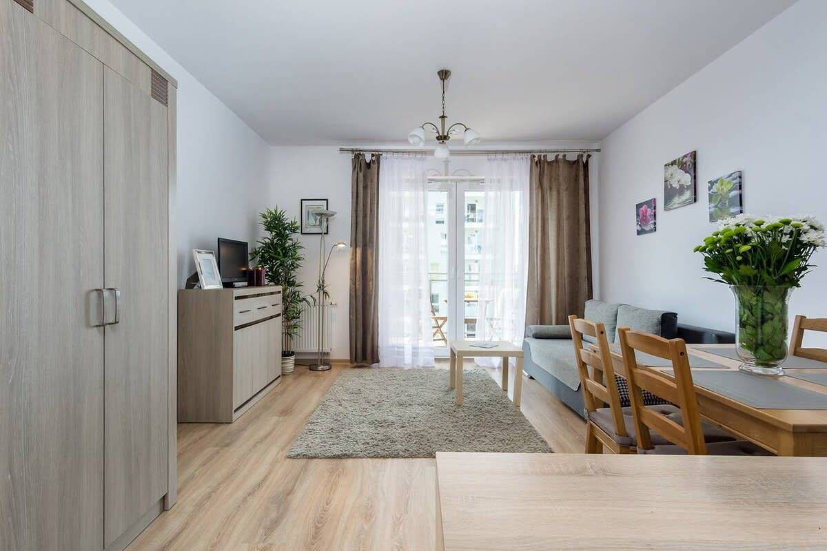 Entire apartment, Elite Apartments Irma| balkon & darmowy parking| Przy Plaży in Przymorze Wielkie, Gdansk