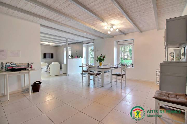 Gîte pour 5 personnes, avec jardin et terrasse à Baden (France) - 3