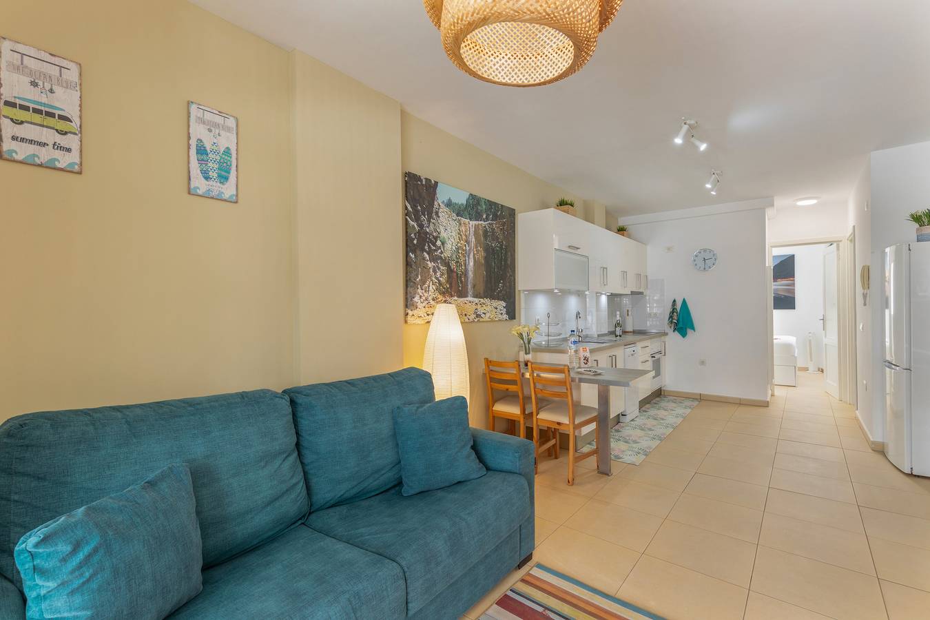 Ganze Wohnung, Apartment 'Calas' mit Bergblick, Wlan und Klimaanlage in Puerto Naos, Los Llanos de Aridane