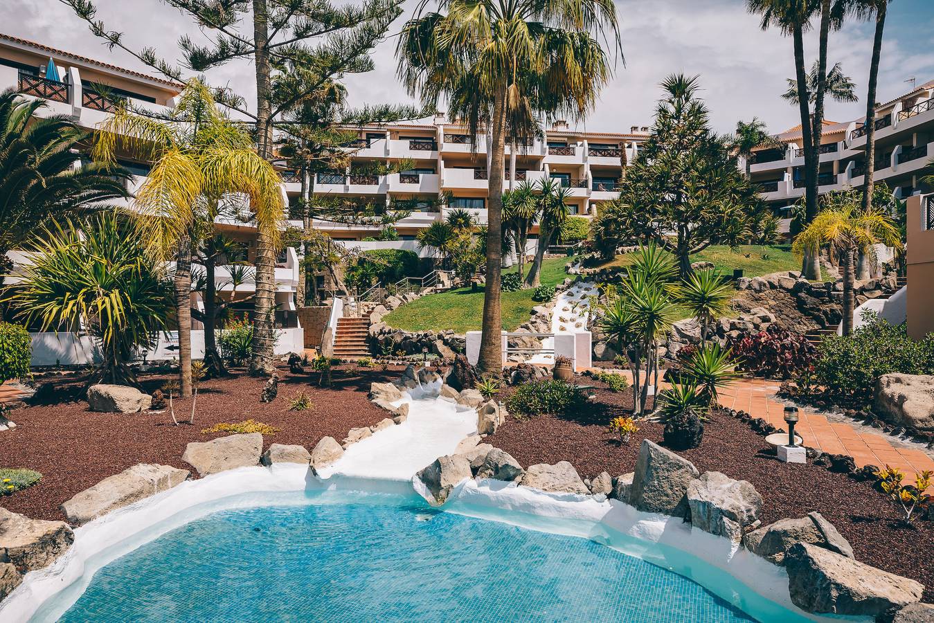 Apartamento entero, Apartamento vacacional 'Royal Park Albatros' con piscina y Wi-Fi in Las Adelfas, San Miguel de Abona