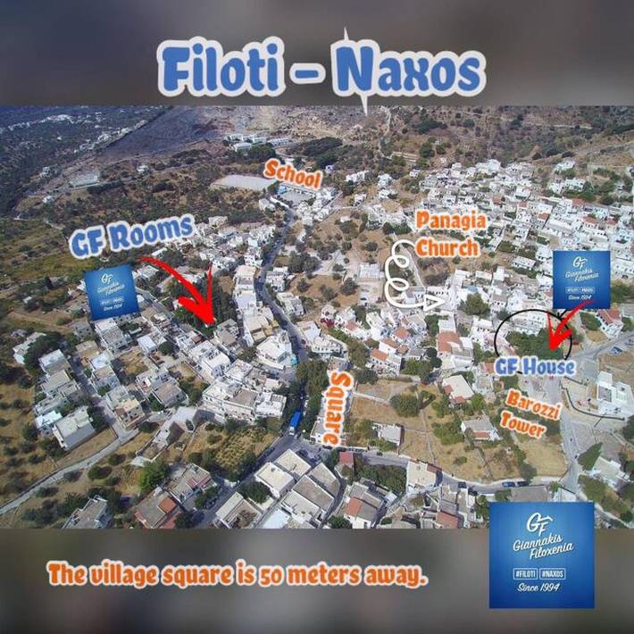 Ferienhaus für 10 Personen mit Garten in Naxos
