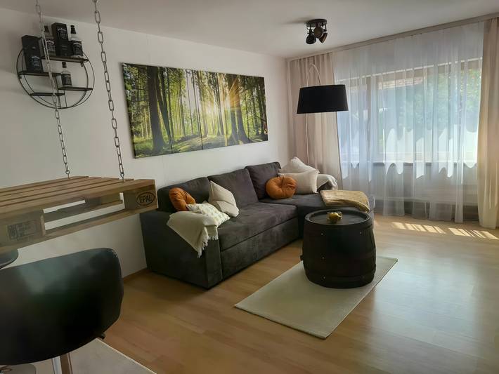 Ferienwohnung für 4 Personen, mit Garten