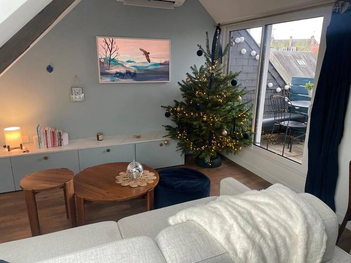 Ferienwohnung für 4 Personen, mit Terrasse und Ausblick - 1