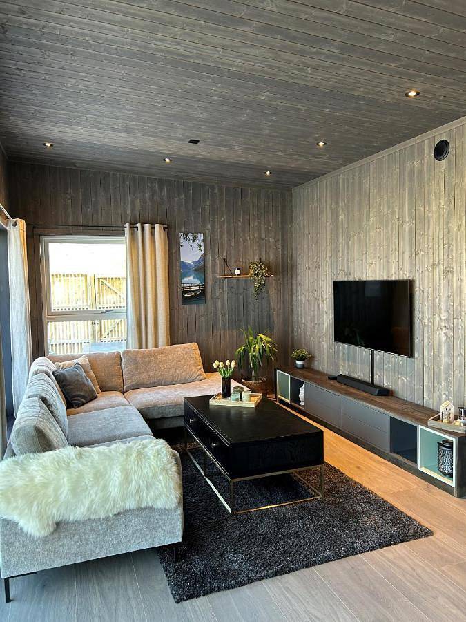 Gîte pour 4 personnes, avec Jacuzzi ainsi que Terrasse et Vue dans Loen
