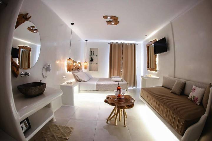 Maison d’hôte pour 2 personnes, avec jardin et jacuzzi dans Mykonos - 3