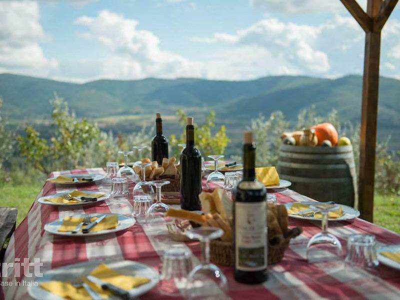 Tritt — Holiday home with swimming pool for 10 people in Cortona in Le Contesse, Province d'Arezzo