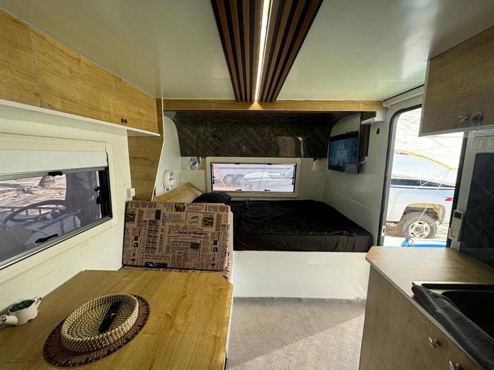 Camping pour 5 personnes, avec jardin et vue