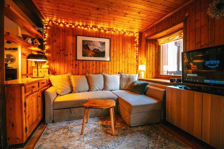 Gîte pour 4 personnes, avec vue et balcon dans Padola