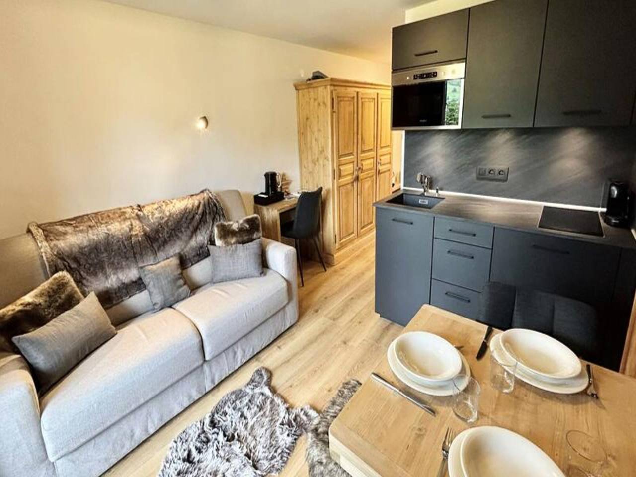 Appartement entier, Appartement à Megève près des pistes in Demi-Quartier, Pays du Mont-Blanc