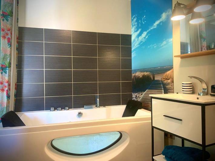 Gîte pour 5 personnes, avec jacuzzi et jardin à Saint-Clair-de-la-Tour - 3