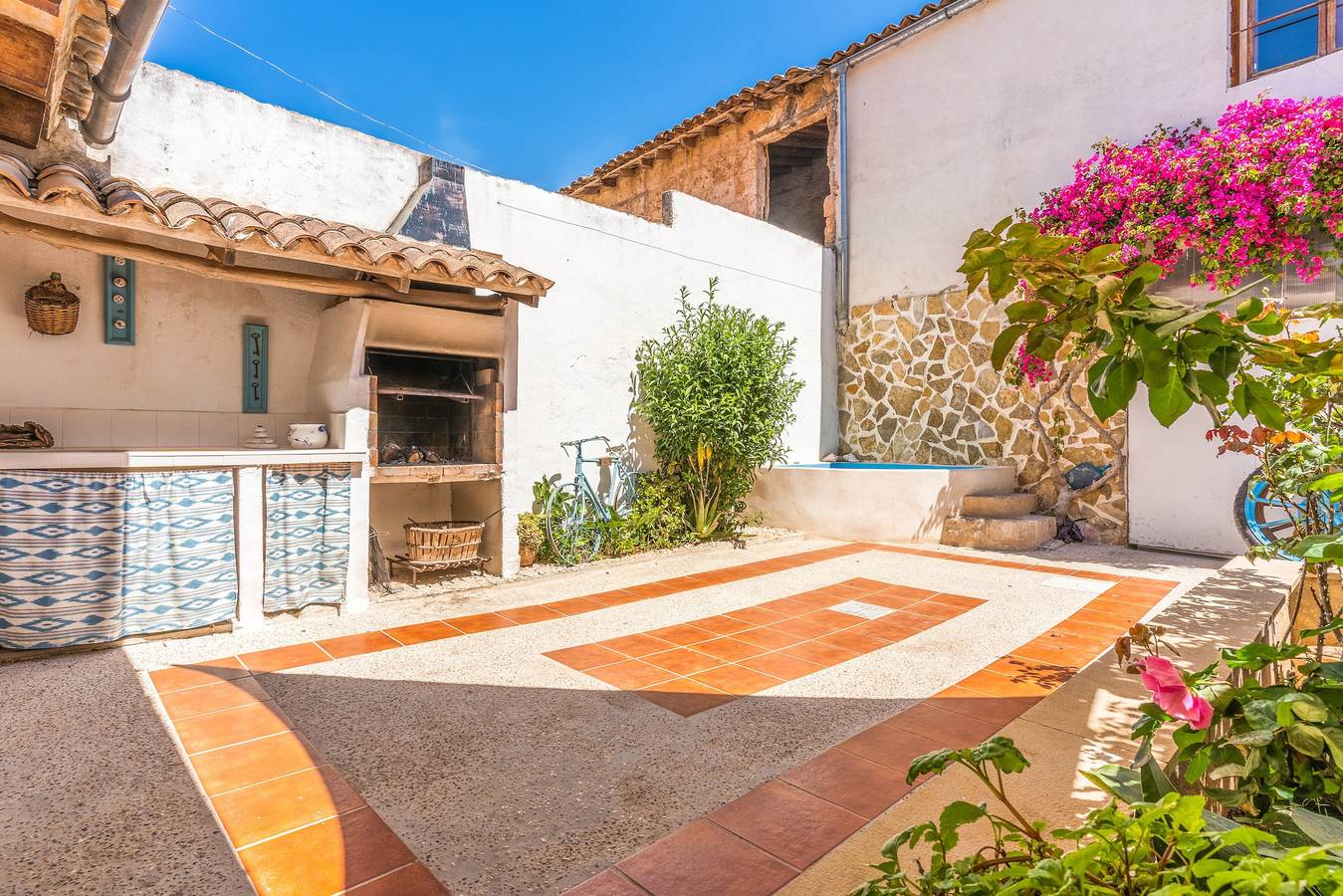 Ferienhaus Ca Sa Cristeta de Sescola mit Pool, Wlan, Terrasse und Garten in Sa Pobla, Mallorca Norden