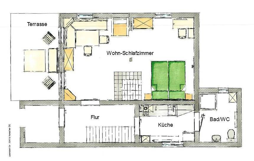 Vakantiehuis voor 3 personen met terras, foto 13