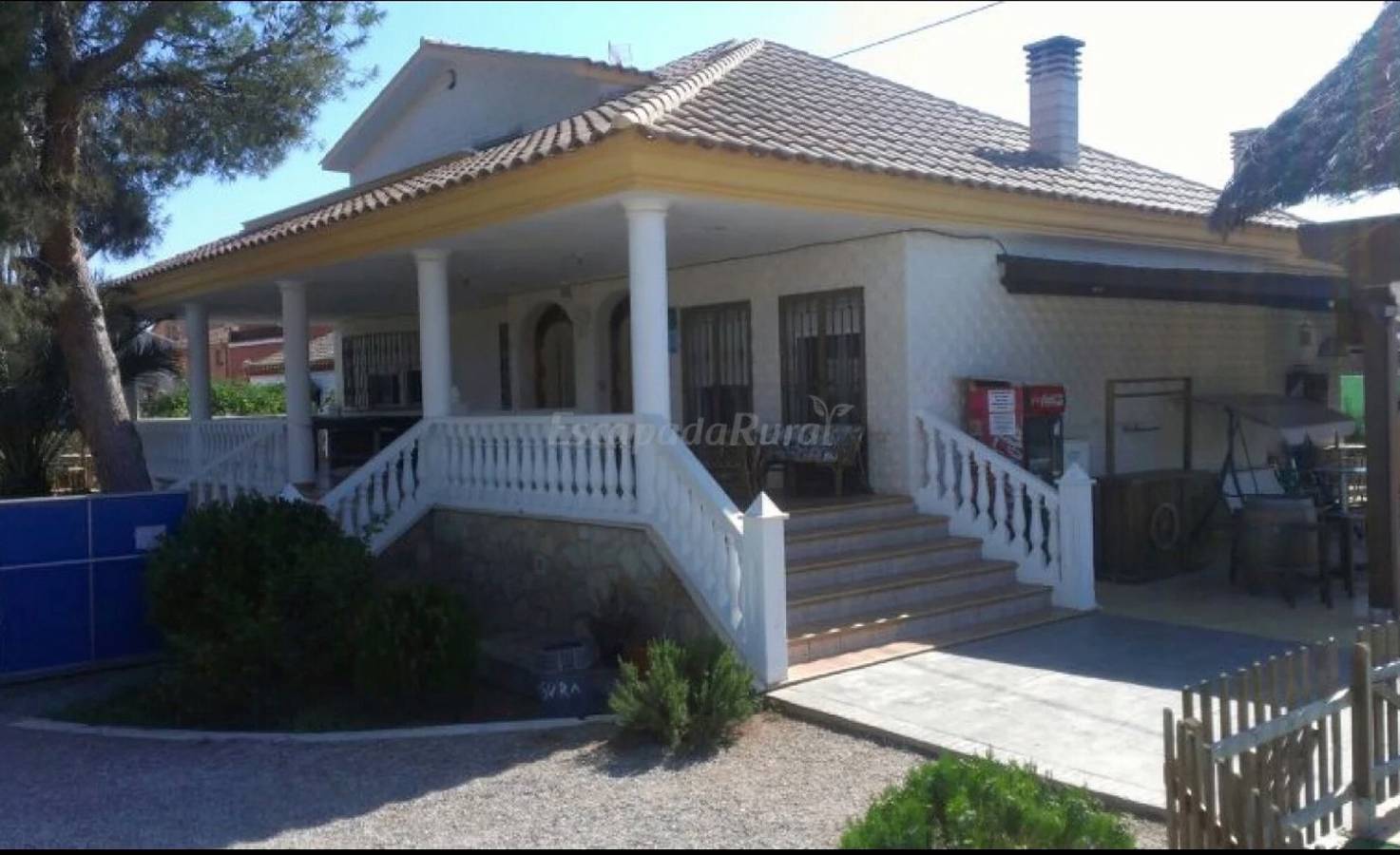Finca 'Casa La Vera' mit privater Terrasse, Wi-Fi und Klimaanlage in Puerto Lumbreras, Murcia Binnenland