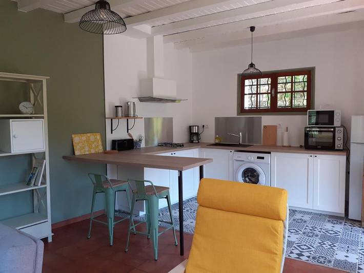 Maison de vacances pour 2 personnes, avec balcon, animaux acceptés