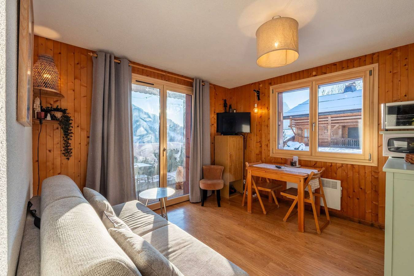 Apartamento vacacional entero, Terrasse ensoleillée avec vue imprenable in Le Grand-Bornand, Región de Annecy