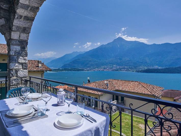 Holiday rental for 4 people, with garden and lake view, with pets in Lake Como