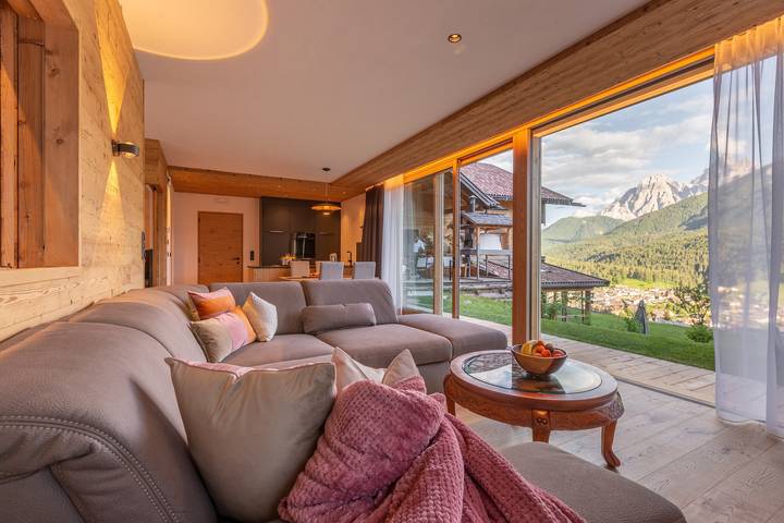 Chalet pour 4 personnes, avec Jardin et Sauna dans Dolomites