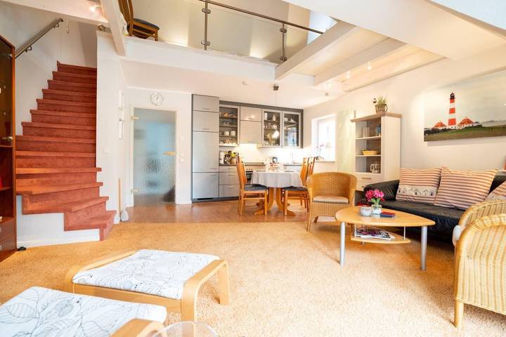 Ganze Ferienwohnung, Wohnung Og rechts "Achtern Diek" (Id 083) in Böhl (St. Peter-Ording), St. Peter-Ording