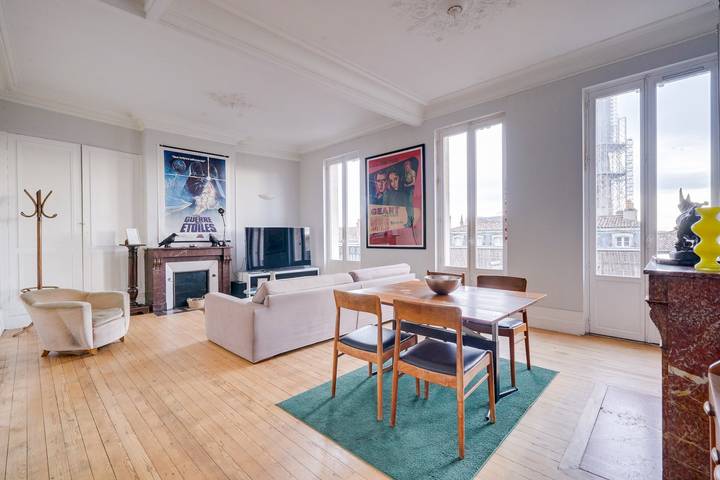 Appartement de vacances pour 4 personnes, avec Balcon à Bordeaux