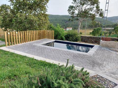 Location de vacances pour 6 personnes, avec piscine ainsi que jardin et vue, animaux acceptés dans Tondela - 3