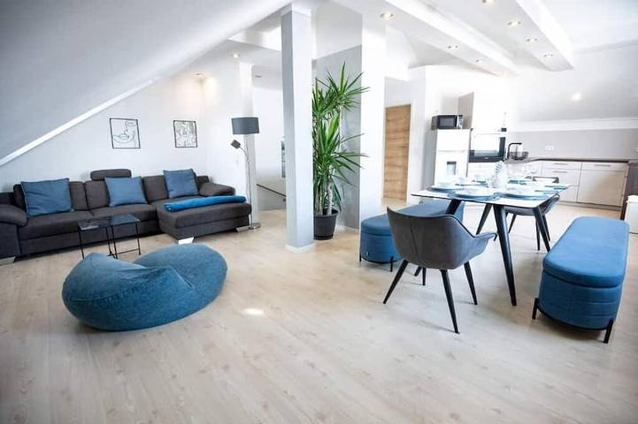 Ferienwohnung für 8 Personen, mit Balkon