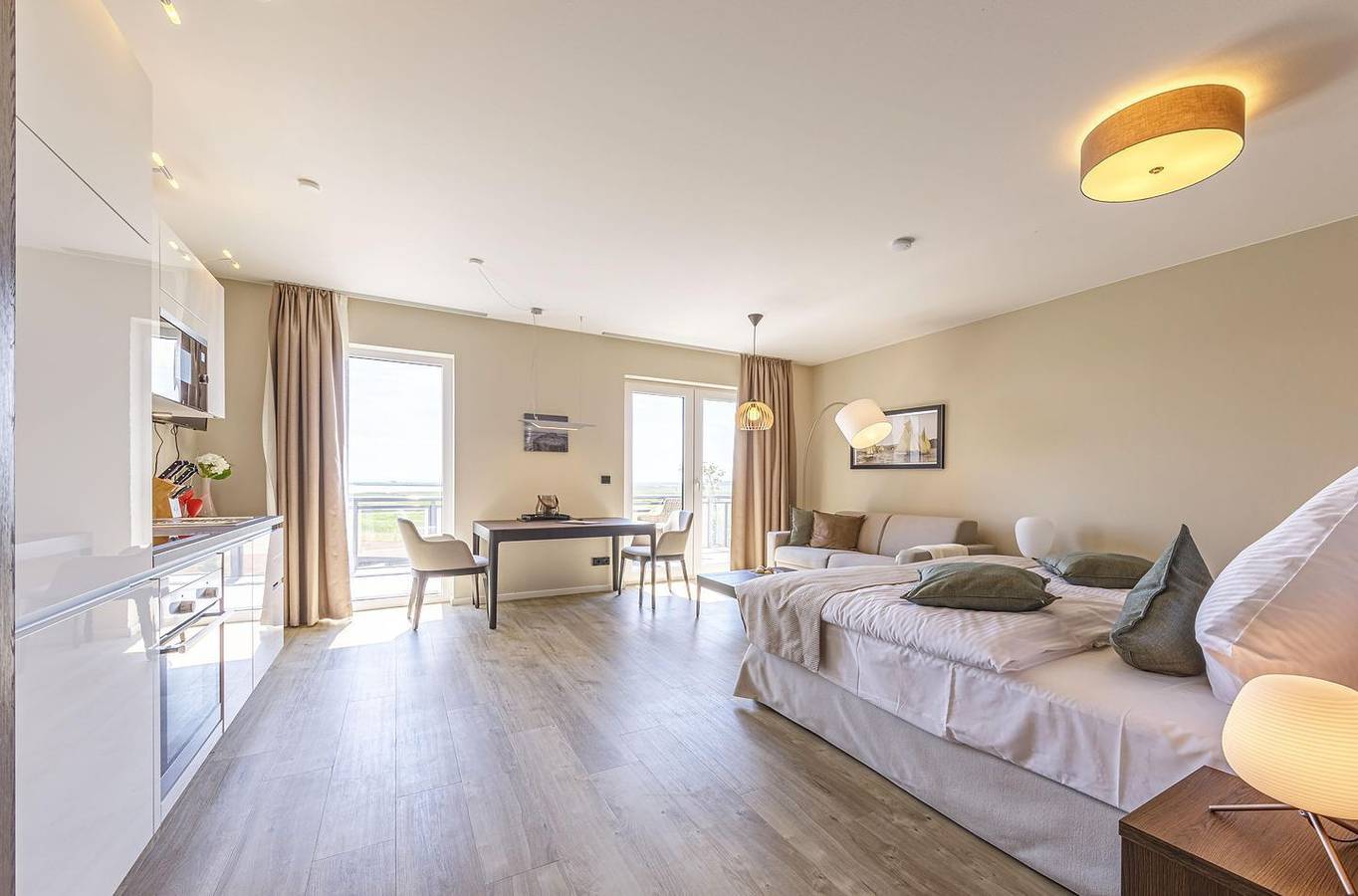 Ganze Wohnung, Ferienaprtment „Kleine Strandmuschel“ zwischen Ostsee und Bodden in Wustrow, Fischland
