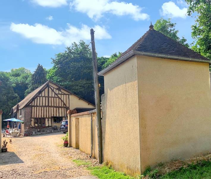 Gîte pour 2 personnes, avec terrasse à Camembert (fromage)