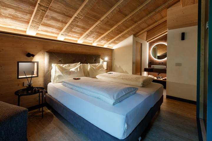 Agriturismo per 4 persone, con Balcone e Giardino nonché Sauna a Livigno