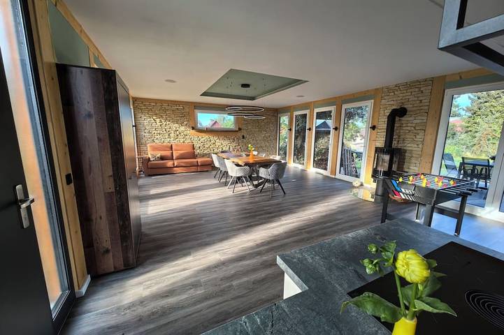 Oase der Ruhe, Charme & Eleganz treffen auf Natur - Chalet in der Westlausitz in Haselbachtal, Oberlausitz-Niederschlesien