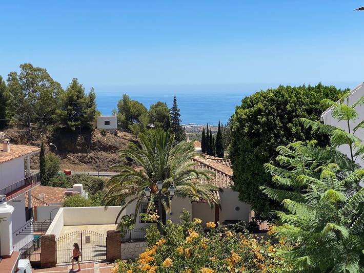 Ganze Wohnung, Apartment 'Paradise In Mijas Pueblo' mit Meerblick, Gemeinschaftspool und Klimaanlage in Mijas Pueblo, Mijas